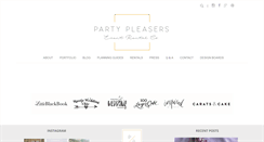 Desktop Screenshot of partypleasers.com